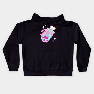 Pastel Rabbits Foot Kids Hoodie